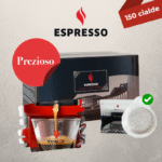 Espresso – Dosettes ESE 44mm (cialde) – Prezioso – 150 pcs