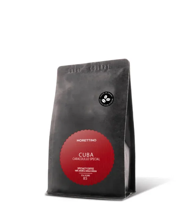 Morettino – Café de spécialité en grains – Cuba Caracolillo – 200 gr