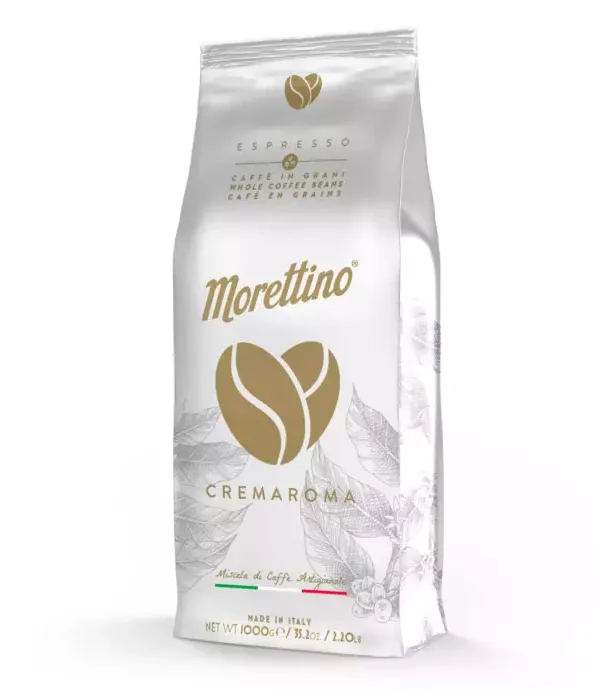 Morettino - Café en Grains - Cremaroma - 1 kg