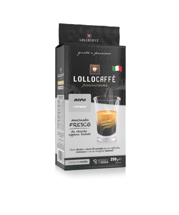 Lollo Caffè - Café moulu – Nero Crema – 250 gr