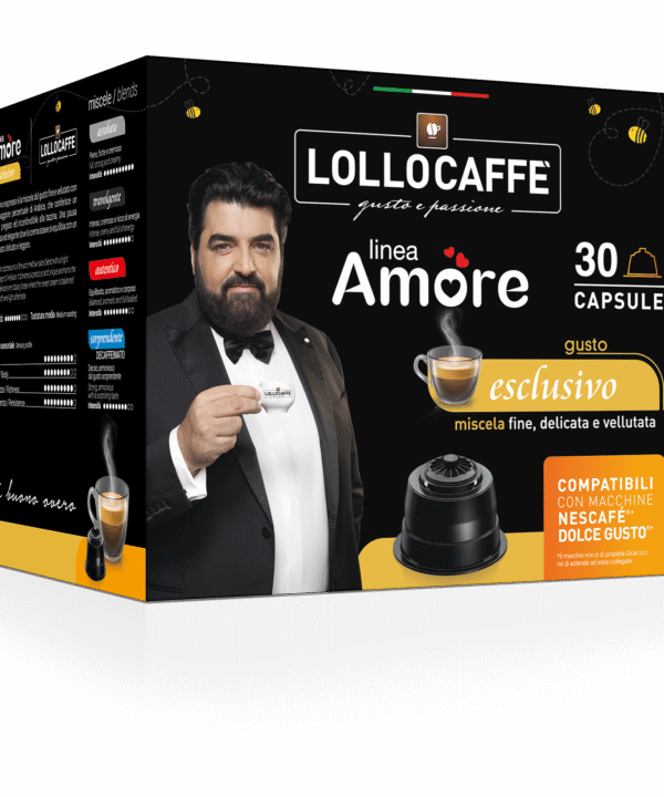 Lollo Caffè - Capsules compatibles Dolce Gusto® – Exclusivo – 30 pcs